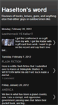 Mobile Screenshot of haseltonsword.blogspot.com