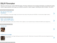Tablet Screenshot of dslrfilmmaker.blogspot.com