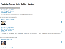 Tablet Screenshot of judicialfraudorientationsystem.blogspot.com