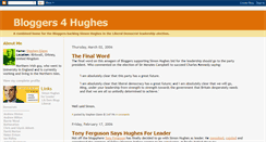 Desktop Screenshot of bloggers4hughes.blogspot.com