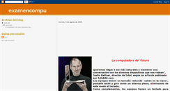 Desktop Screenshot of exacompu.blogspot.com