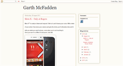 Desktop Screenshot of garthmcfadden.blogspot.com