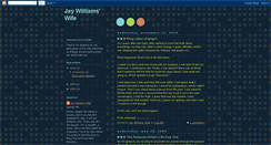 Desktop Screenshot of jaywilliamswife.blogspot.com