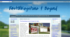 Desktop Screenshot of eastofkeystone.blogspot.com