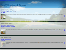Tablet Screenshot of eastofkeystone.blogspot.com