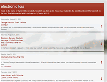 Tablet Screenshot of electroniciqra.blogspot.com