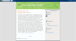 Desktop Screenshot of easycasinoprofits.blogspot.com