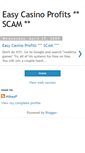 Mobile Screenshot of easycasinoprofits.blogspot.com
