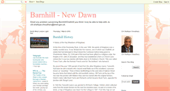 Desktop Screenshot of barnhill-newdawn.blogspot.com