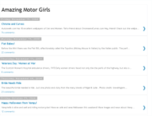 Tablet Screenshot of amazingmotorgirls.blogspot.com