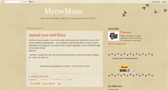 Desktop Screenshot of meowmom.blogspot.com