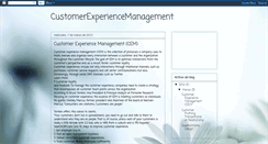 Desktop Screenshot of custommerexper.blogspot.com