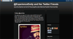 Desktop Screenshot of emilycamilleexperienceemily.blogspot.com