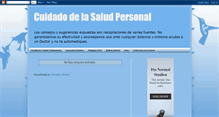 Desktop Screenshot of adelgazafacilsalud.blogspot.com