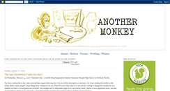 Desktop Screenshot of anothermonkey.blogspot.com