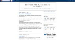 Desktop Screenshot of betfair-horse-racing.blogspot.com