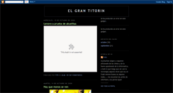 Desktop Screenshot of elgrantitorin.blogspot.com