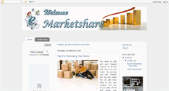 Desktop Screenshot of marketshare-review.blogspot.com