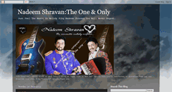 Desktop Screenshot of nadeemshravanmusic.blogspot.com