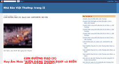 Desktop Screenshot of nhabaovietthuong2.blogspot.com