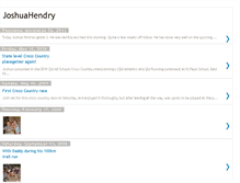 Tablet Screenshot of joshuahendry.blogspot.com