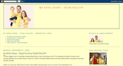 Desktop Screenshot of myteamyellow.blogspot.com