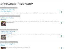 Tablet Screenshot of myteamyellow.blogspot.com