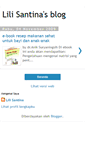 Mobile Screenshot of lilisantina.blogspot.com