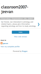 Mobile Screenshot of classroom2007-jeevan.blogspot.com