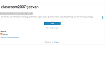 Tablet Screenshot of classroom2007-jeevan.blogspot.com