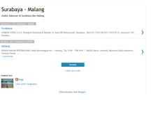 Tablet Screenshot of food-surabaya-malang.blogspot.com