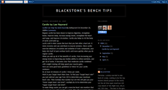 Desktop Screenshot of blackstonesbenchtips.blogspot.com