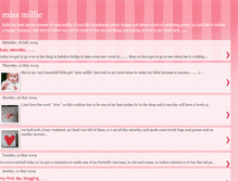 Tablet Screenshot of missmillie18.blogspot.com