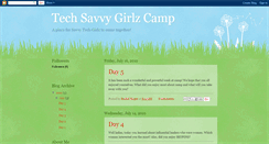 Desktop Screenshot of girlstechcamp.blogspot.com