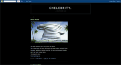 Desktop Screenshot of chele-brity.blogspot.com