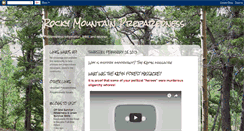 Desktop Screenshot of mountainpreparedness.blogspot.com