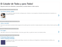 Tablet Screenshot of elcoladordetodos.blogspot.com