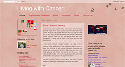 Desktop Screenshot of daria-livingwithcancer.blogspot.com