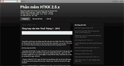 Desktop Screenshot of phan-mem-htkk.blogspot.com