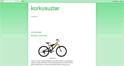 Desktop Screenshot of korkusuzlardizi.blogspot.com