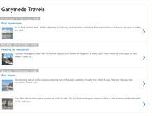 Tablet Screenshot of ganymedetravels.blogspot.com