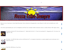 Tablet Screenshot of nossatribosempre.blogspot.com