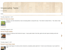 Tablet Screenshot of impeccabletasty.blogspot.com