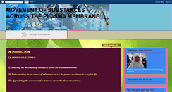 Desktop Screenshot of movementofsubstances.blogspot.com