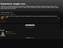 Tablet Screenshot of jungleloresafari.blogspot.com