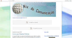 Desktop Screenshot of mix-de-comunicacao.blogspot.com