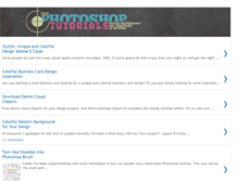 Tablet Screenshot of best-photoshop-tutorials.blogspot.com