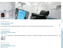 Tablet Screenshot of intraceuticalsph.blogspot.com