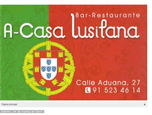 Tablet Screenshot of acasalusitana-madrid.blogspot.com