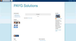 Desktop Screenshot of paygsolutions.blogspot.com